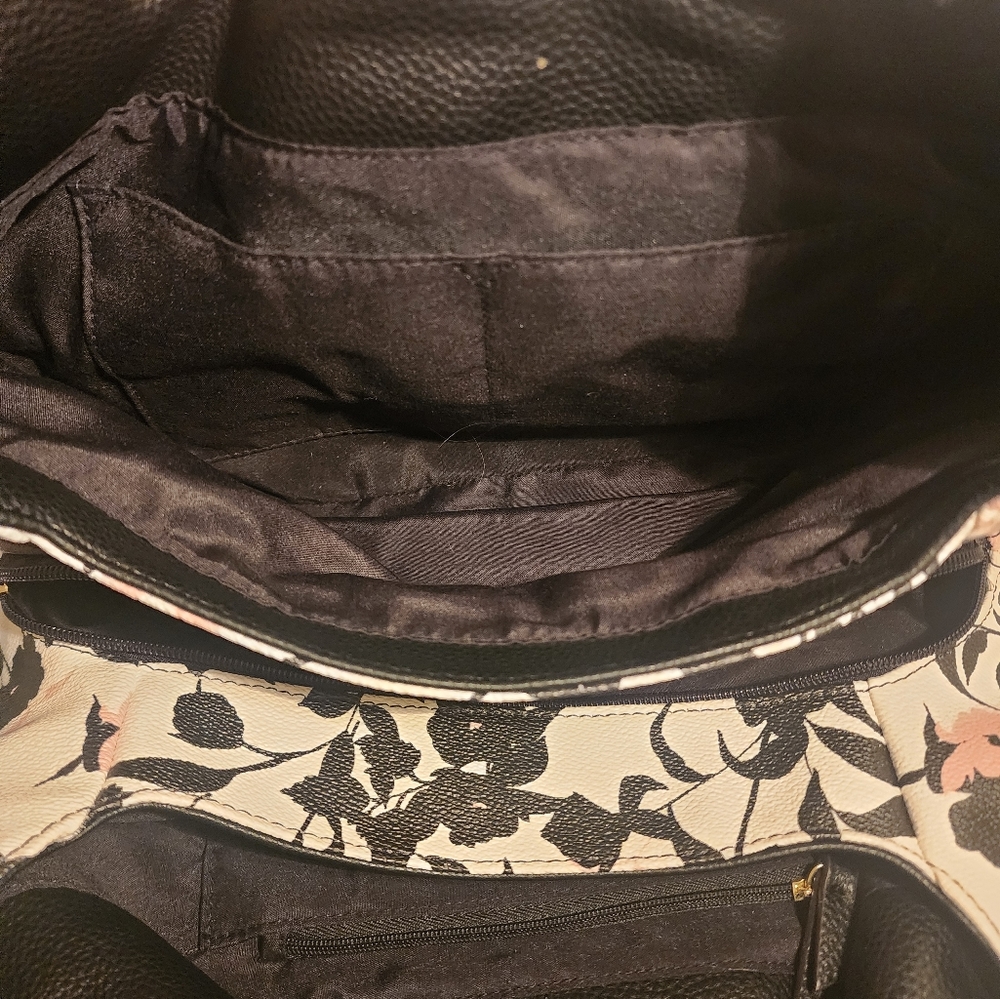 Liz Claiborne Large 3 Compartment Spring Shoulder Bag - Picture 9 of 9